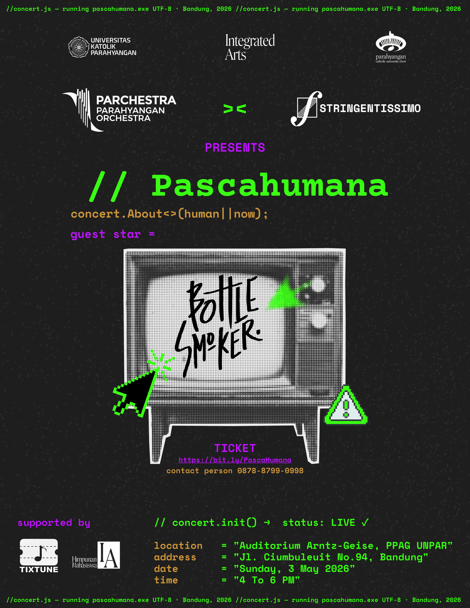 Pascahumana //  Parchestra Concert 2026