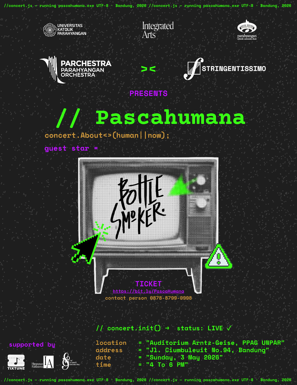 PARAHYANGAN ORCHESTRA CONCERT 2026